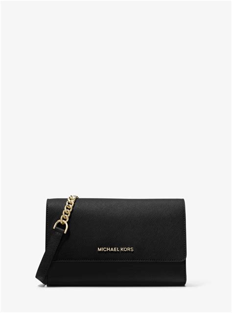 michael kors saffiano 3 in 1 crossbody|michael kors cross body wallet.